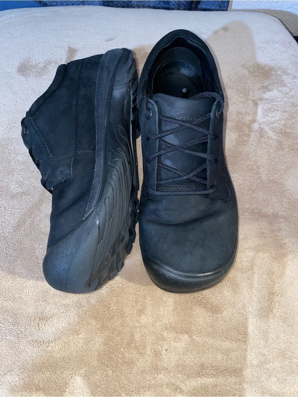 Keen Men's Black Casual Lace-Up Shoes